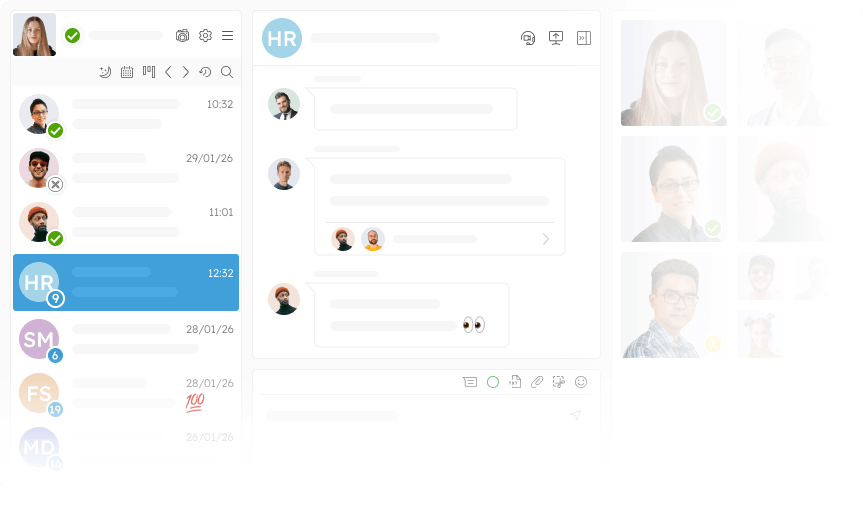 Illustration of Slack alternative messenger