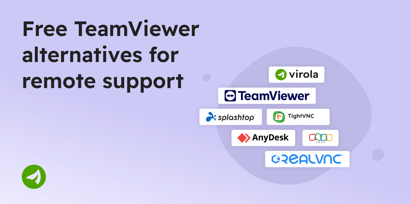 top free alternative to teamviewer for remote support to clients