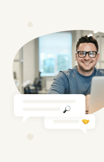Illustration of the remote work