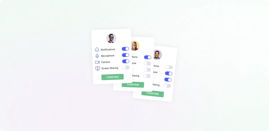 Illustration of the user profile