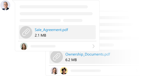 Illustration of file sharing feature