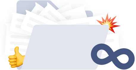 Illustration of unlimited storage