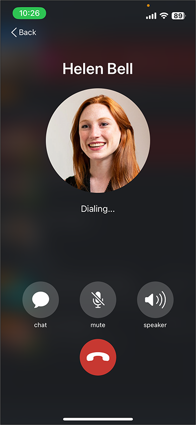 Dialing in virola app