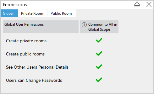 Global permissions for all users