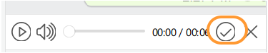 Voice message sending